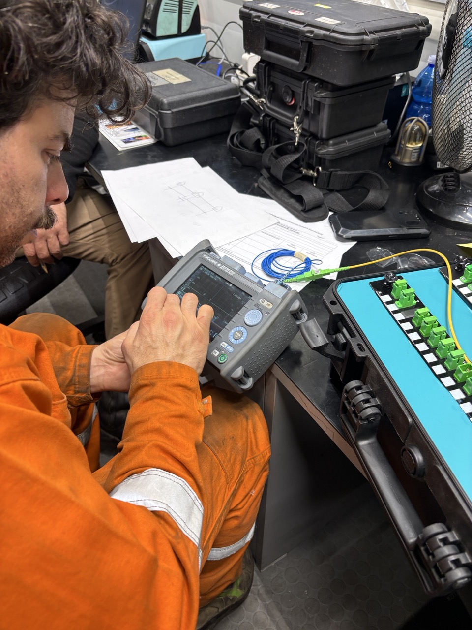 Corso di specializzazione OTDR per Bourbon DNT Offshore